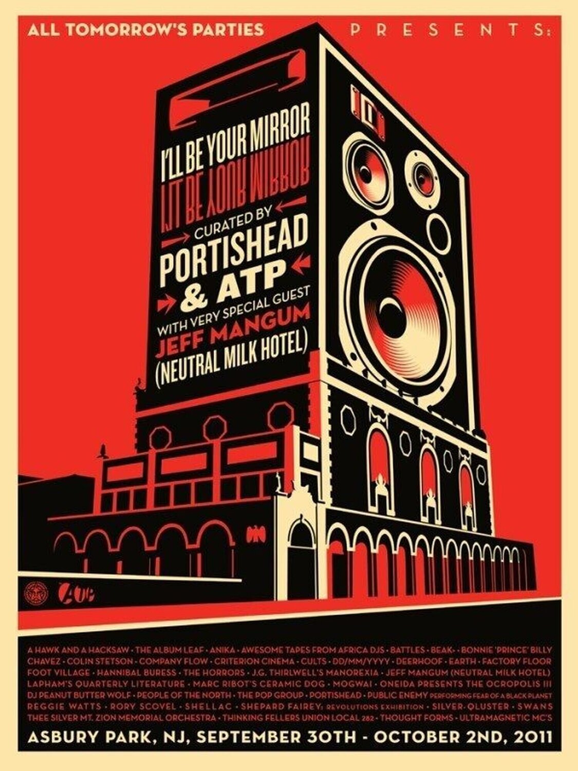 All Tomorrow's parties Shepard Fairey