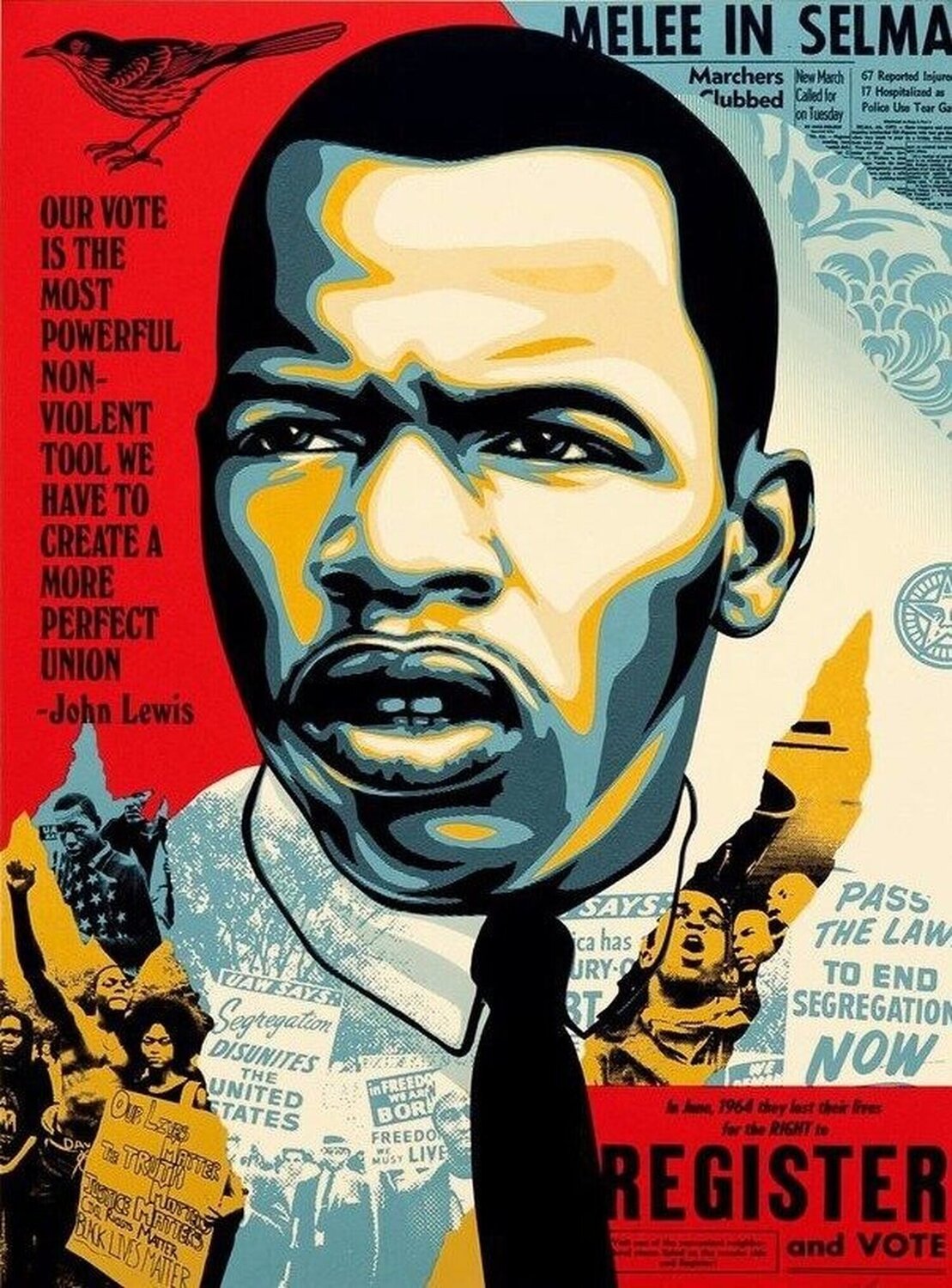 John Lewis Shepard Fairey