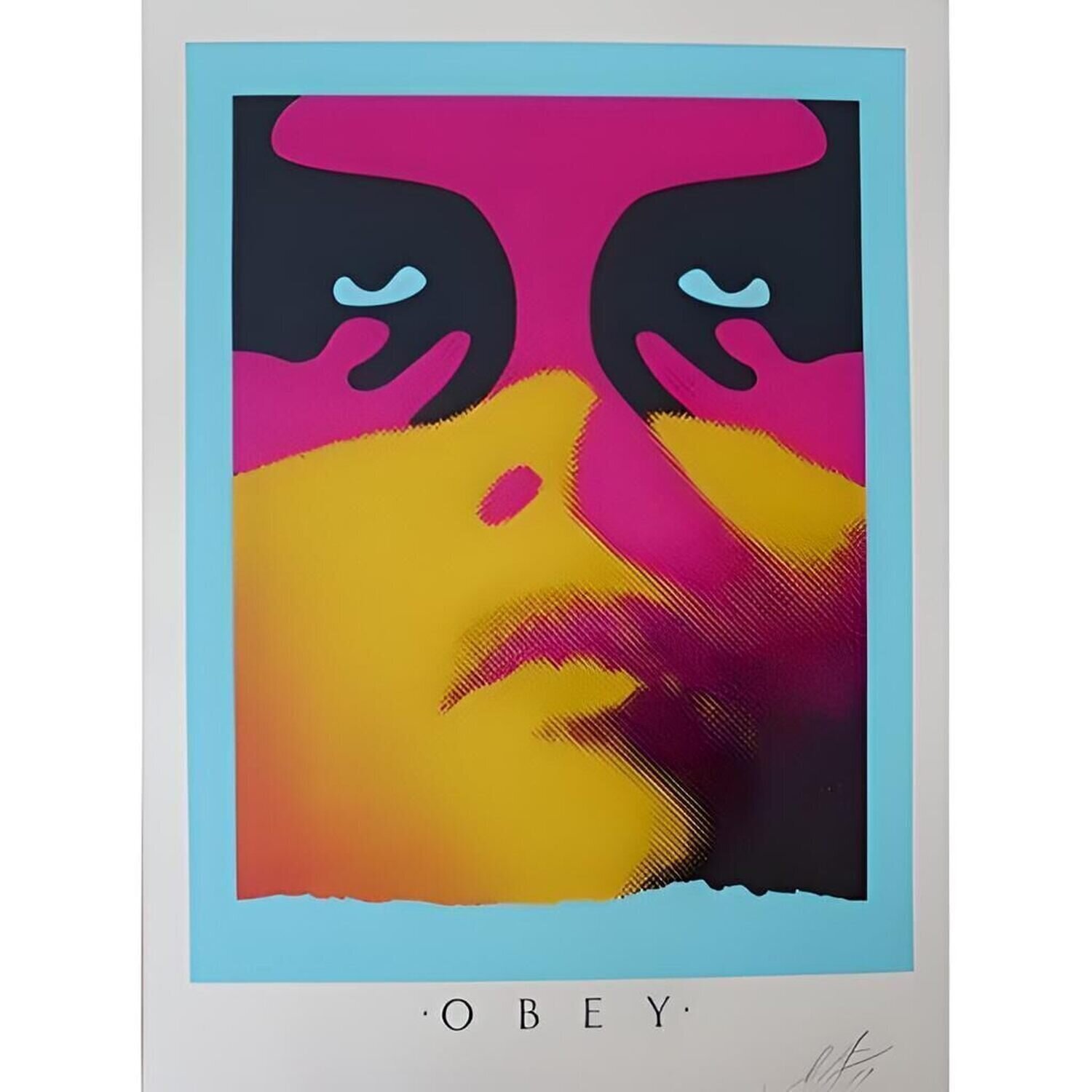 Shadowplay (Paris Colourway) Shepard Fairey Afdruk te koop