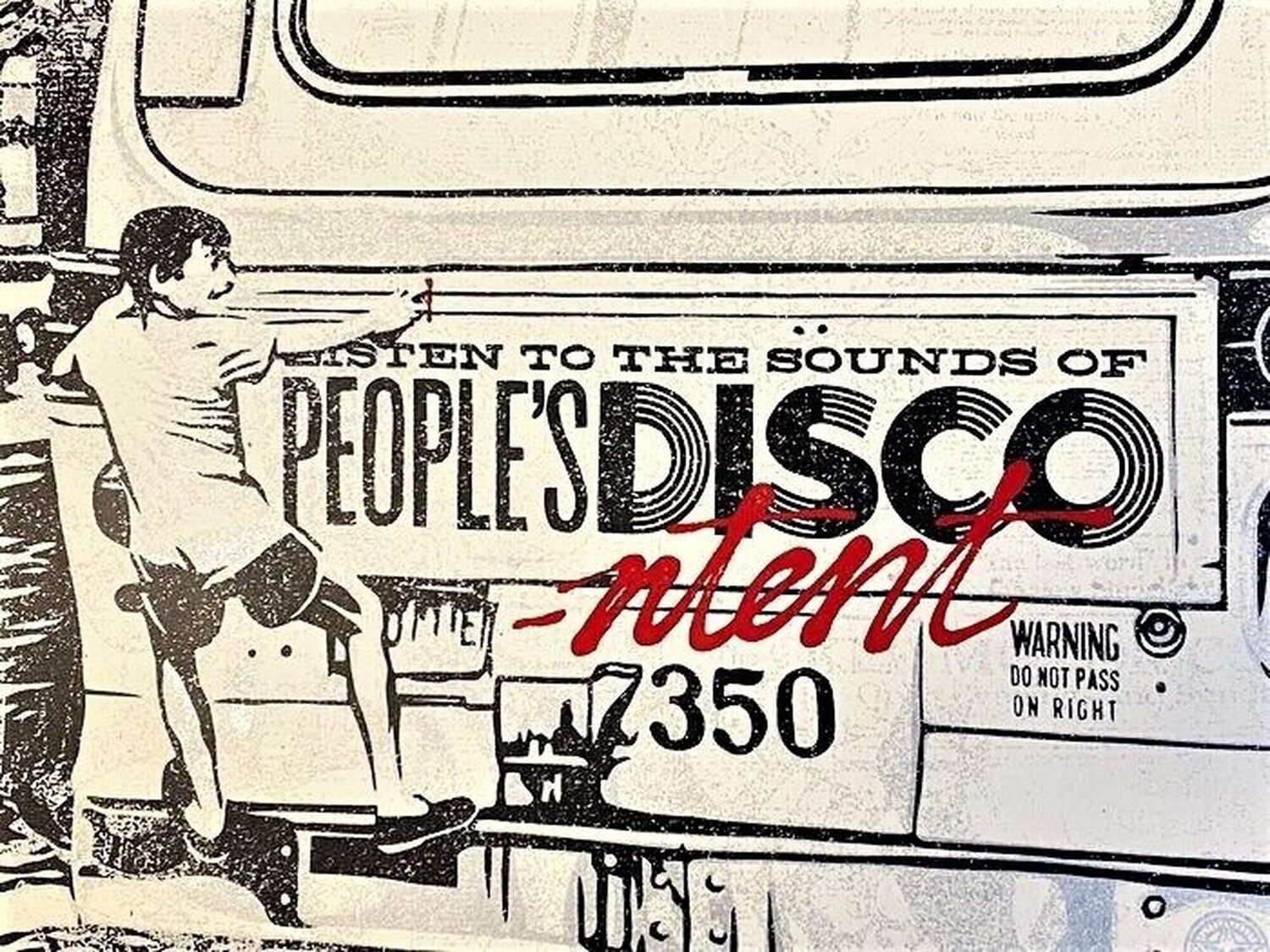 People's Discontent Shepard Fairey Stampa in vendita