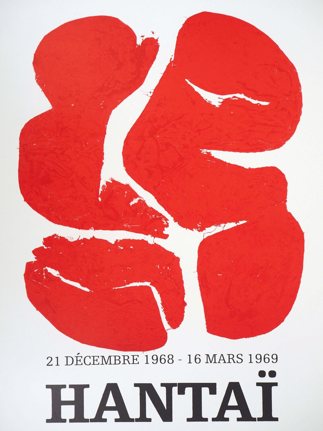 Composition rouge Simon Hantaï