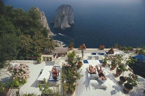 Il Canille by Slim Aarons, Photography for Sale on Singulart