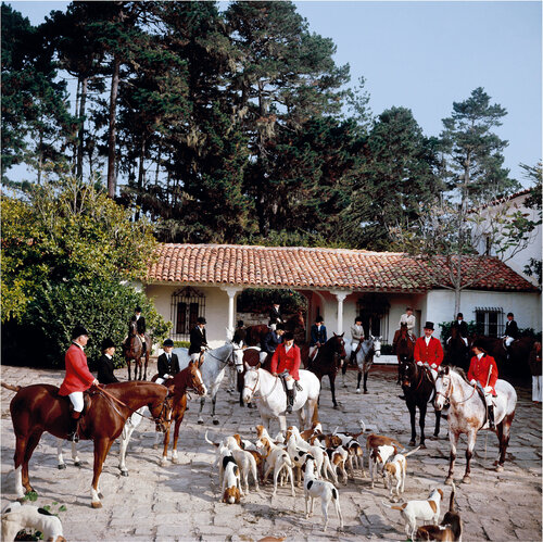 Slim Aarons 'Pebble Beach Hunt' by Slim Aarons, Photography for Sale on Singulart