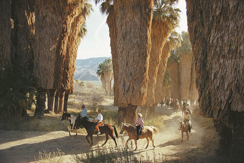 Slim Aarons 'Early Riders, Palm Springs' by Slim Aarons, Photography for Sale on Singulart