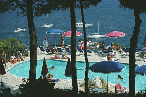 Slim Aarons 'Hotel Il Pelicano' Mid-century Modern Photography by Slim Aarons, Photography for Sale on Singulart