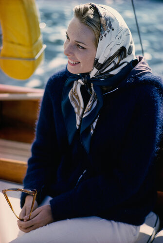 Slim Aarons 'Yachting in Newport ' Mid-century Modern Photography di Slim Aarons, Fotografia in vendita su Singulart