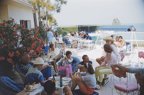Slim Aarons 'Riviera Crowd' by Slim Aarons, Photography for Sale on Singulart