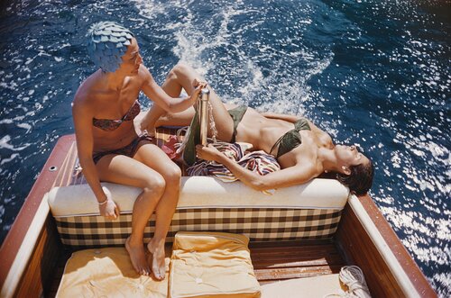 Slim Aarons 'Vuccino And Rava' di Slim Aarons, Fotografia in vendita su Singulart