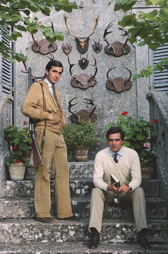 Slim Aarons 'Gioacchino And Gian Nicola Fiilippi' by Slim Aarons, Photography for Sale on Singulart