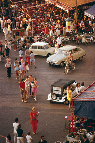 Slim Aarons 'Saint Tropez, France' Mid-century Modern Photography by Slim Aarons, Photography for Sale on Singulart