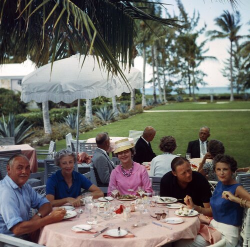 Slim Aarons 'Al Fresco Luncheon' by Slim Aarons, Photography for Sale on Singulart