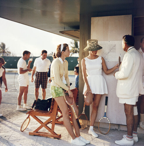 Slim Aarons 'Tennis In The Bahamas' by Slim Aarons, Photography for Sale on Singulart