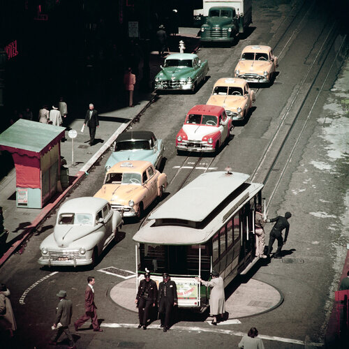 Slim Aarons 'Tram Turntable' by Slim Aarons, Photography for Sale on Singulart