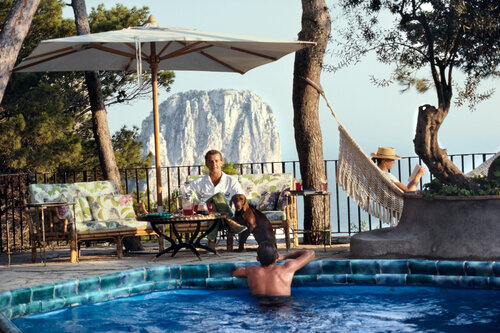 Slim Aarons 'Capri Hotel' by Slim Aarons, Photography for Sale on Singulart