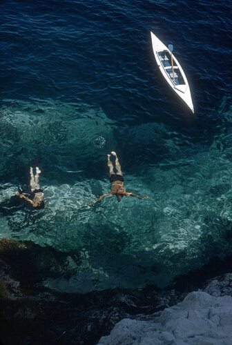 Slim Aarons 'Capri Holiday' di Slim Aarons, Fotografia in vendita su Singulart