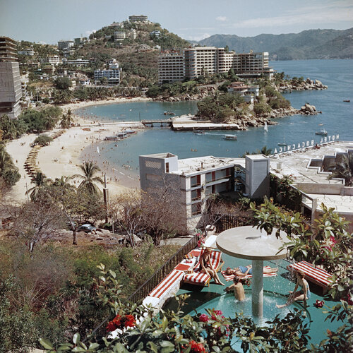 Slim Aarons 'Caleta Beach, Acapulco' by Slim Aarons, Photography for Sale on Singulart
