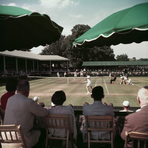 Slim Aarons 'Tennis At Newport Casino' by Slim Aarons, Photography for Sale on Singulart