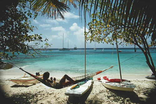 Slim Aarons 'Mustique' by Slim Aarons, Photography for Sale on Singulart