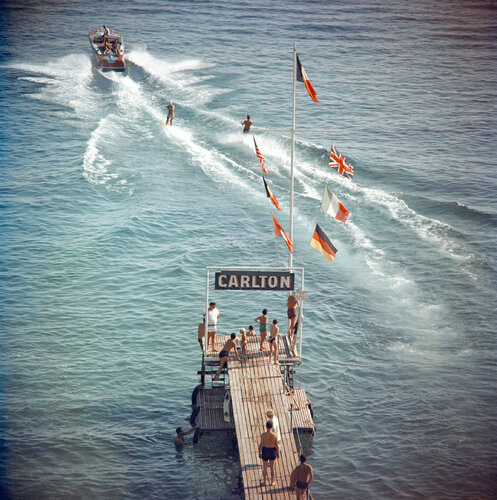 Slim Aarons 'Cannes Watersports' by Slim Aarons, Photography for Sale on Singulart