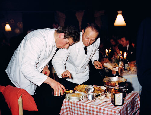 Slim Aarons 'Cortina d'Ampezzo Restaurant' by Slim Aarons, Photography for Sale on Singulart