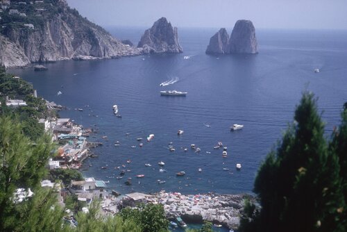 Slim Aarons 'Capri Bay' by Slim Aarons, Photography for Sale on Singulart