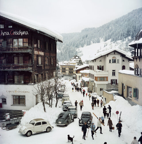 Slim Aarons 'Klosters' by Slim Aarons, Photography for Sale on Singulart