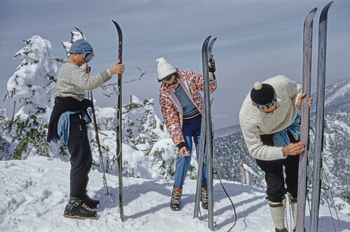 Slim Aarons 'On The Slopes Of Sugarbush' by Slim Aarons, Photography for Sale on Singulart
