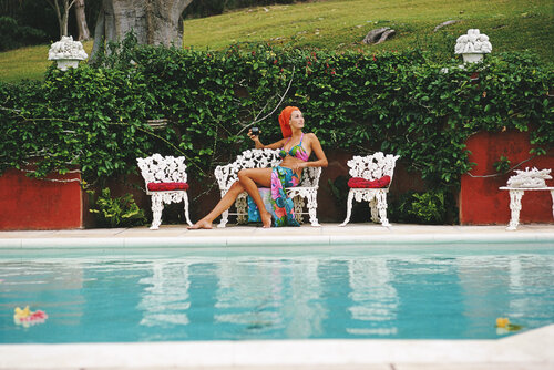 Slim Aarons 'Lounging In Bermuda' by Slim Aarons, Photography for Sale on Singulart