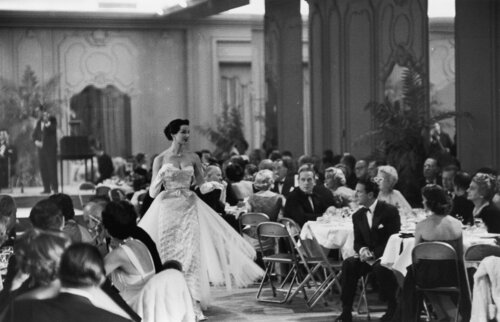Slim Aarons 'Saks Fashion Show' by Slim Aarons, Photography for Sale on Singulart