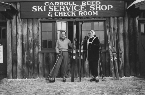 Slim Aarons 'New England Skiing' by Slim Aarons, Photography for Sale on Singulart