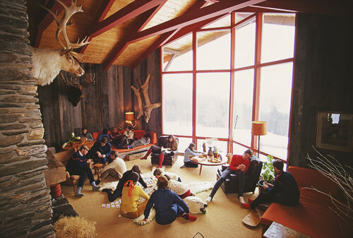 Slim Aarons 'On The Slopes Of Sugarbush' by Slim Aarons, 사진 for Sale on Singulart