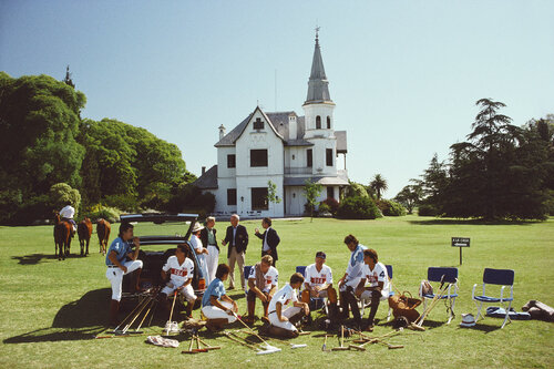 Slim Aarons 'Polo Gear' by Slim Aarons, Photography for Sale on Singulart