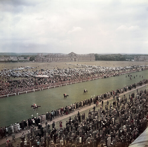 Slim Aarons 'Chantilly Racecourse' by Slim Aarons, Photography for Sale on Singulart