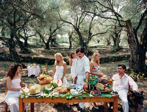 Slim Aarons 'Corfu Picnic' by Slim Aarons, Photography for Sale on Singulart