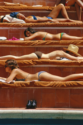 Slim Aarons 'Sunbathing In Capri' by Slim Aarons, Photography for Sale on Singulart