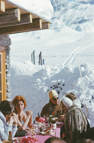 Slim Aarons 'Courchevel' by Slim Aarons, Photography for Sale on Singulart
