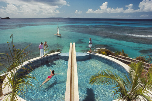 Slim Aarons 'Holiday In Mustique' by Slim Aarons, Photography for Sale on Singulart