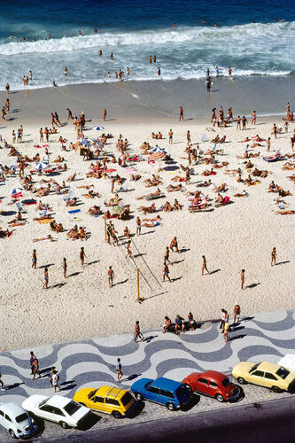 Slim Aarons 'Copacabana Beach, Brazil' by Slim Aarons, Photography for Sale on Singulart