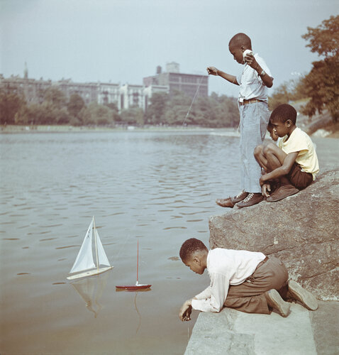 Slim Aarons 'Model Boat Sailing' by Slim Aarons, Photography for Sale on Singulart