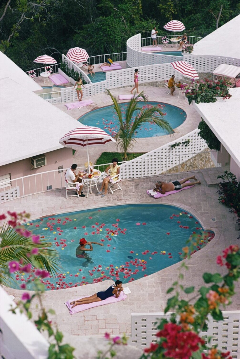 Las Brisas Hotel Slim Aarons Stampa in vendita