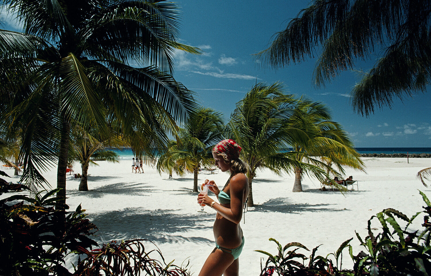 Slim Aarons 'Sarah Marson Williams' Slim Aarons Fotografia in vendita