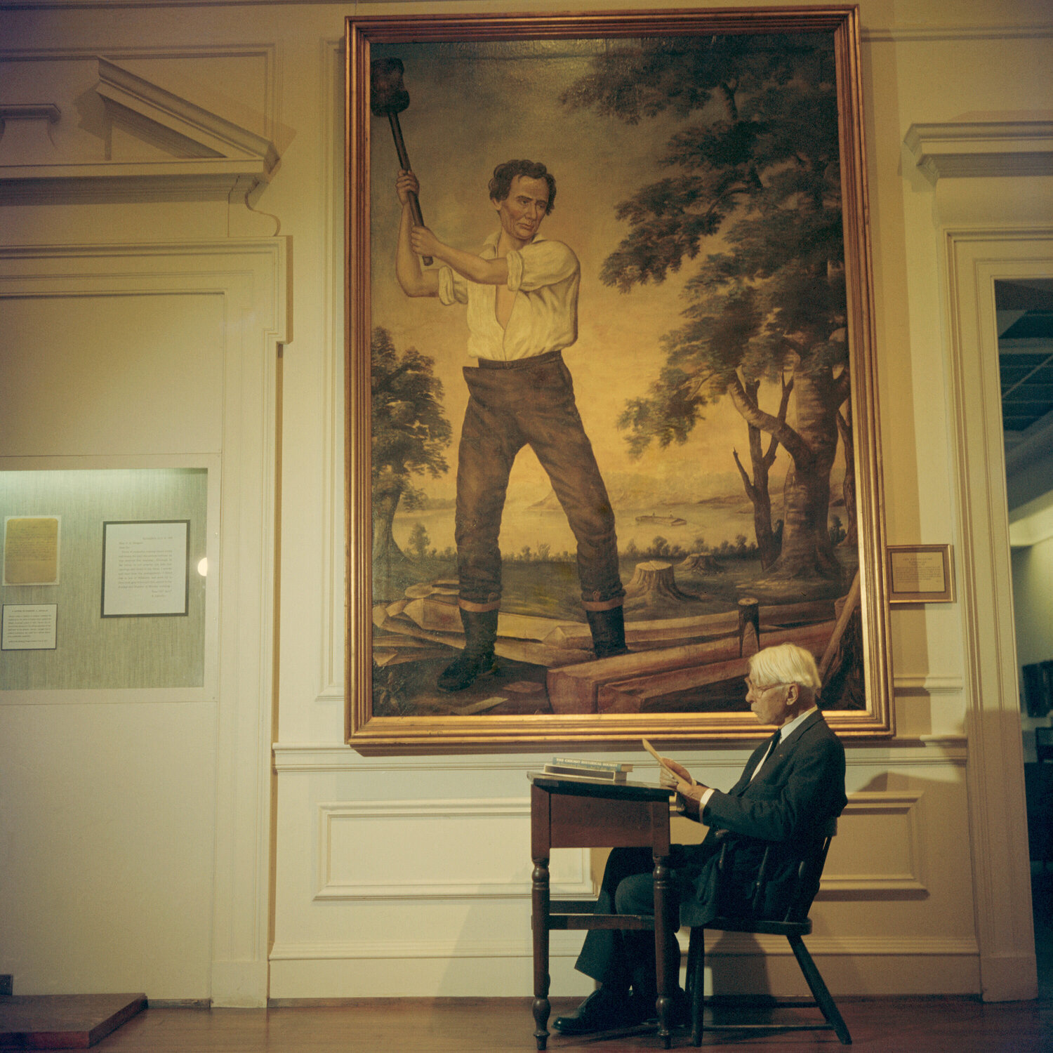 Slim Aarons 'Carl Sandburg' Slim Aarons Fotografia in vendita