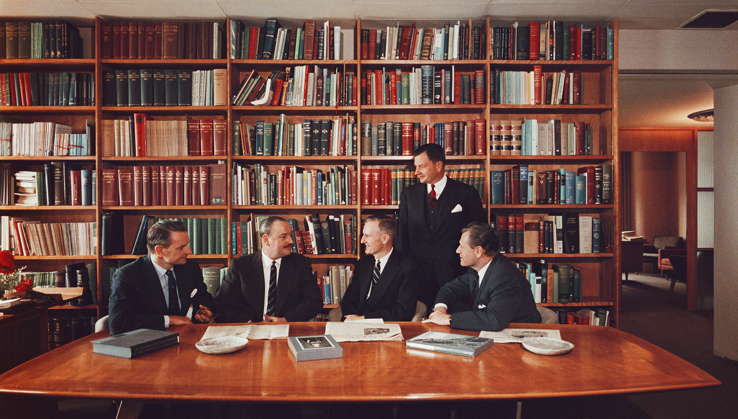 Slim Aarons 'Rockefeller Brothers'  Slim Aarons Fotografia in vendita