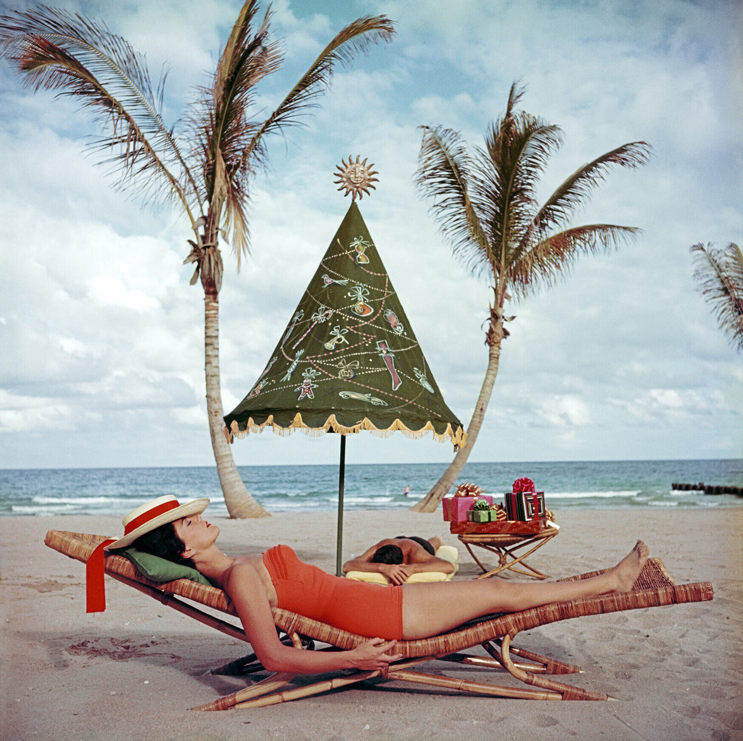 Slim Aarons 'Palm Beach Idyll' Slim Aarons Fotografia in vendita