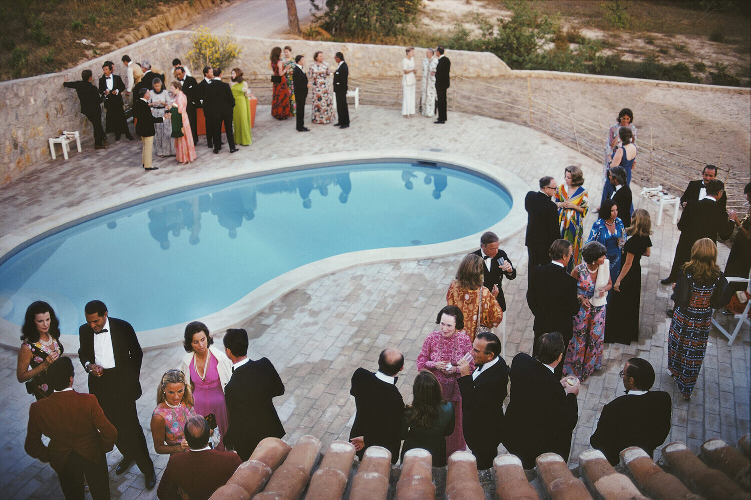 Slim Aarons 'Black Tie Evening' Slim Aarons Fotografia in vendita