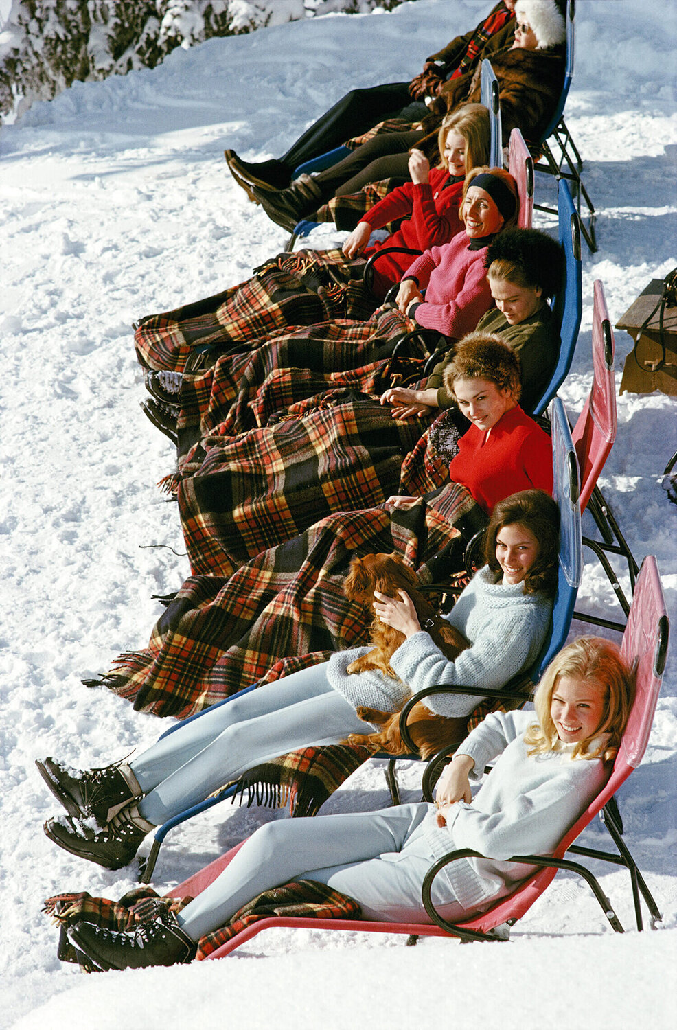 Slim Aarons 'Apres Ski' Slim Aarons Fotografia in vendita