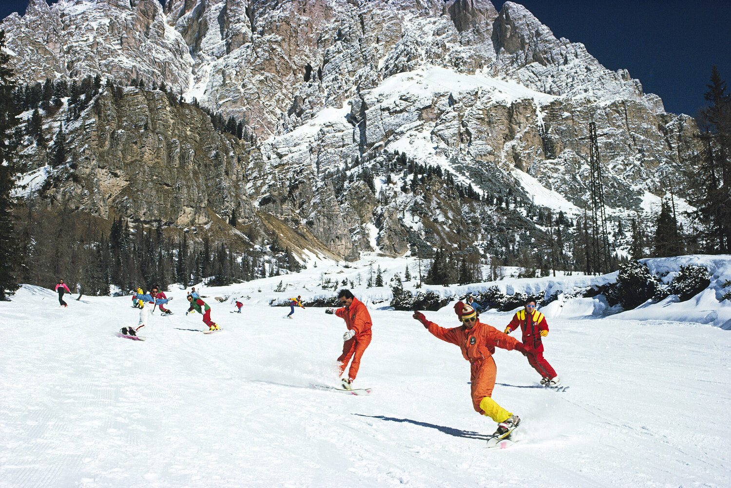 Slim Aarons 'Cortina d'Ampezzo' Slim Aarons Fotografia in vendita