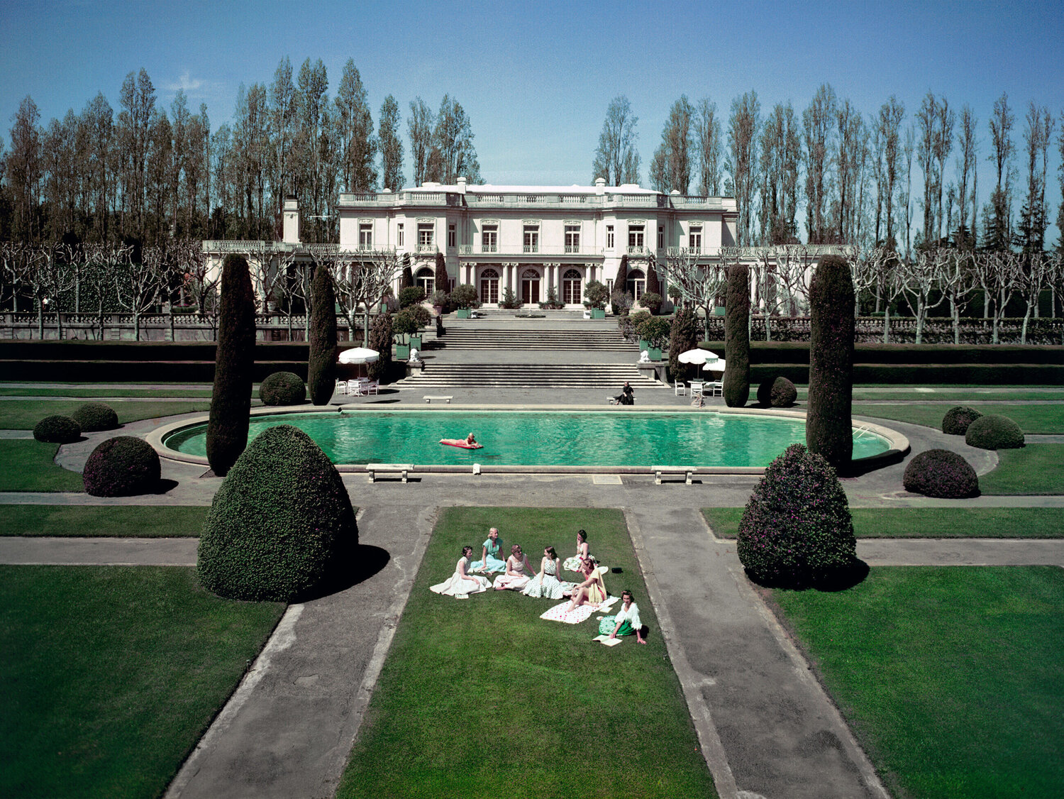 Slim Aarons 'USA Trianon' Slim Aarons Fotografia in vendita