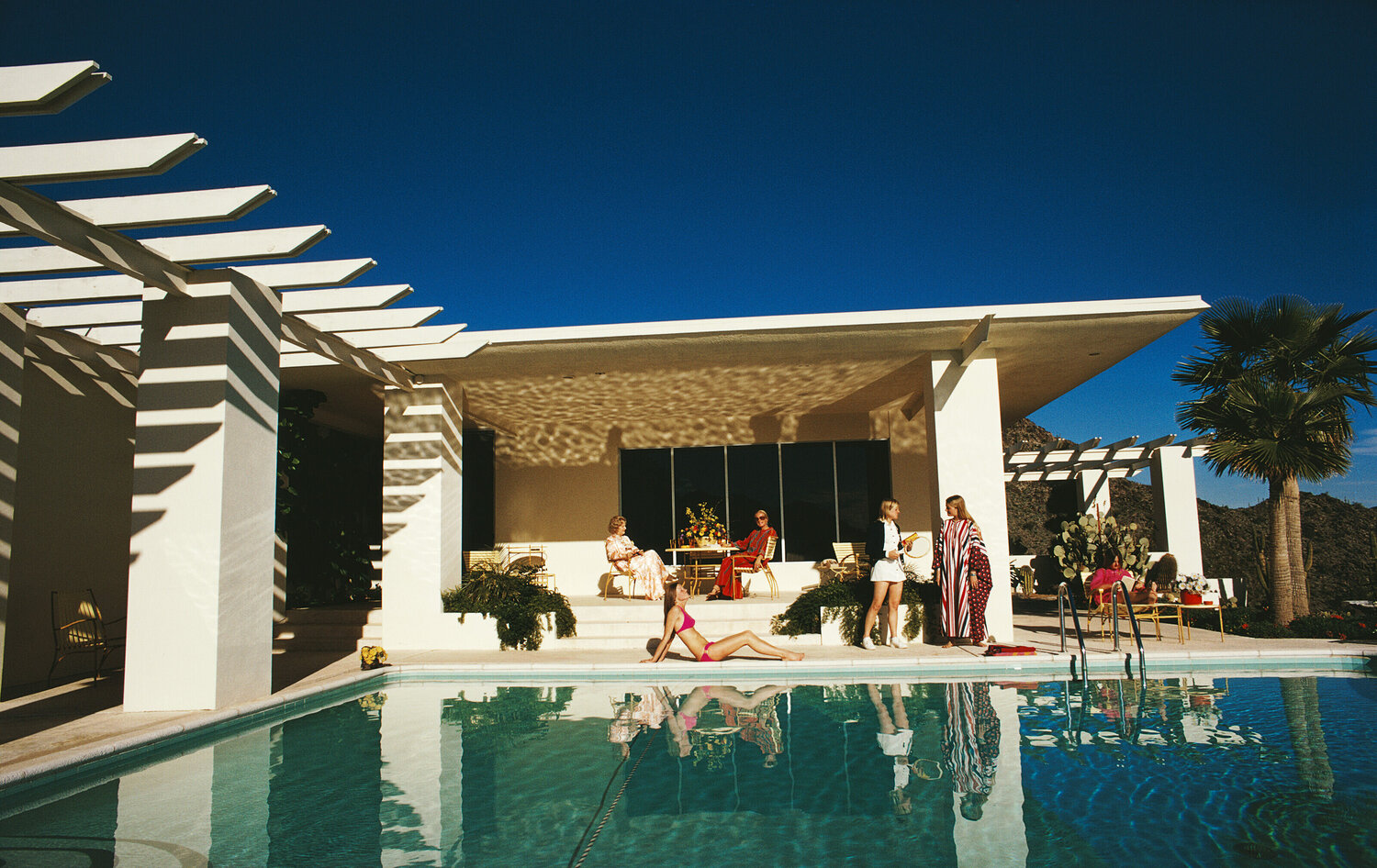 Slim Aarons 'Poolside In Arizona' Slim Aarons Photography for sale