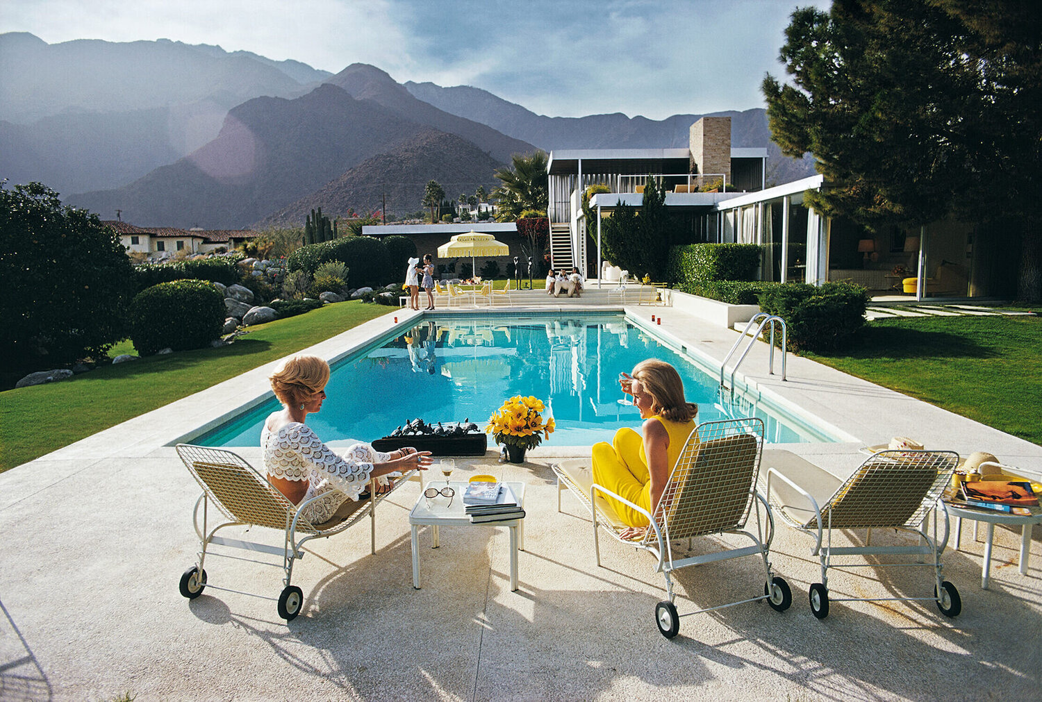 Slim Aarons 'Poolside Pairs' Slim Aarons Photography for sale